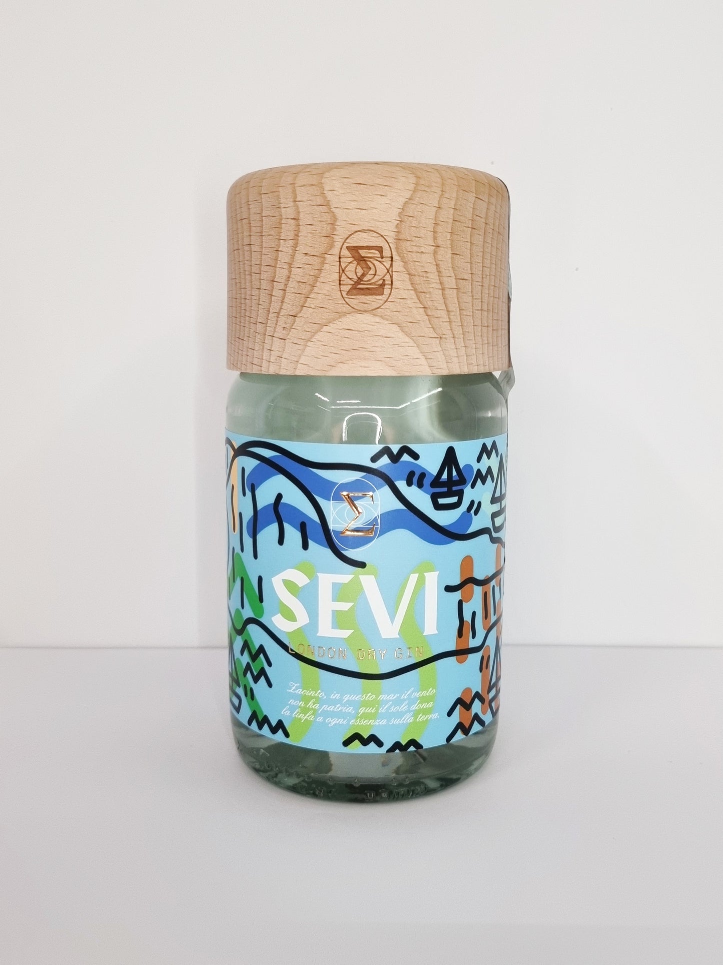 SEVI GIN - LONDON DRY GIN - VERSIONE ZANTE